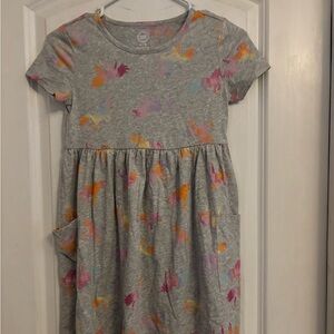 Wonder Nation Gray Tee with Multicolor Design